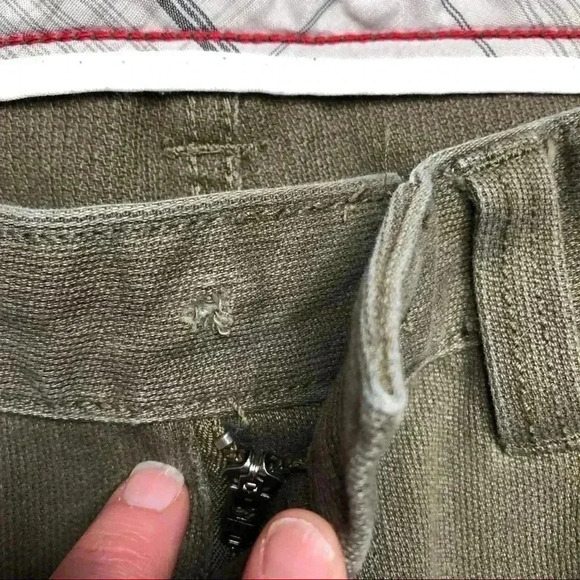 Kenneth Cole Reaction  Olive Dress Pants Size 34 - Picture 7 of 16